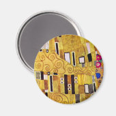 キスパターンbyグスタフクリムト,アールヌーボー マグネット (正面/裏面)