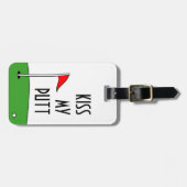 キスパットゴルフおもしろいラゲッジタグ ラゲッジタグ (正面横)