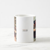 キスビクトリアン葉書マグカップ コーヒーマグカップ (中央)