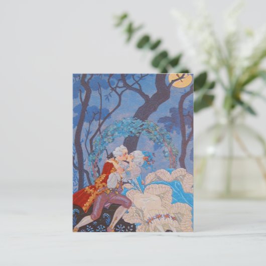 キスフェイオンプレートクイーンマリー・アントワネット~ポストカード ポストカード (スタンド正面)