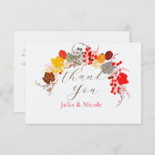 キスフランスのした甘いベリーの葡萄の結婚花 (正面/裏面)