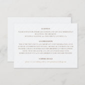 キスフランスのした甘いベリーの葡萄の結婚花 エンクロージャーカード (正面/裏面)