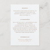 キスフランスのした甘いベリーの葡萄の結婚花 エンクロージャーカード (正面)