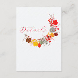 キスフランスのした甘いベリーの葡萄の結婚花 エンクロージャーカード