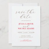 キスフランスのした甘いベリーの葡萄の結婚花 セーブザデート (正面)