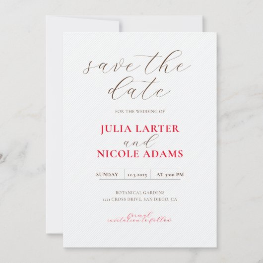 キスフランスのした甘いベリーの葡萄の結婚花 セーブザデート (正面)