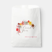 キスフランスのした甘いベリーの葡萄の結婚花 フェイバーバッグ (正面)