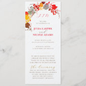 キスフランスのした甘いベリーの葡萄の結婚花 プログラム (正面)