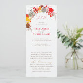 キスフランスのした甘いベリーの葡萄の結婚花 プログラム (スタンド正面)