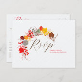 キスフランスのした甘いベリーの葡萄の結婚花 ポストカード (正面/裏面)