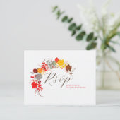 キスフランスのした甘いベリーの葡萄の結婚花 ポストカード (スタンド正面)