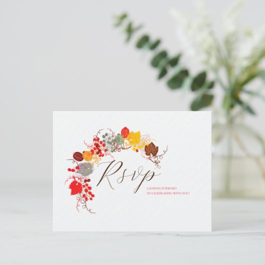 キスフランスのした甘いベリーの葡萄の結婚花 ポストカード (スタンド正面)