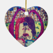 キスフルハートオーナメントバイケイティ セラミックオーナメント (裏面)