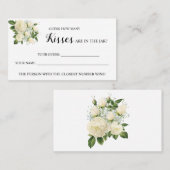 キスブライダルシャワーゲームカード数 プレイスカード (正面/裏面)