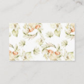 キスブライダルシャワーゲーム ノートカード (裏面)