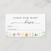 キスブライダルTeaエンクロージャカードの数を推測 エンクロージャーカード (正面)