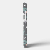 キスプリント及びハートパターン Case-Mate iPhoneケース (裏面 / 左)