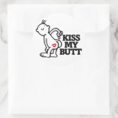 キスマイお尻 ラウンドシール (バッグ)