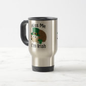 キスマイアイムアイリッシュSt patricks dayヘッジホッグ トラベルマグ (正面左)
