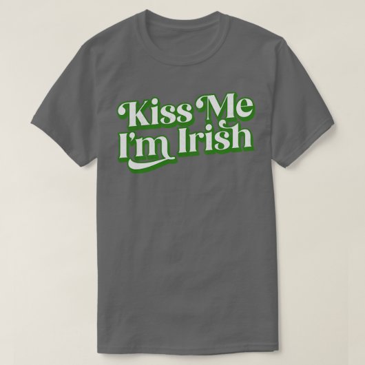キスマイアイムアイルランド Tシャツ (デザイン正面)