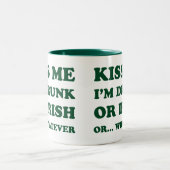 キスマイアイム飲またはアイルランド ツートーンマグカップ (中央)