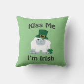 キスマイアイリッシュイエティ クッション (裏面)