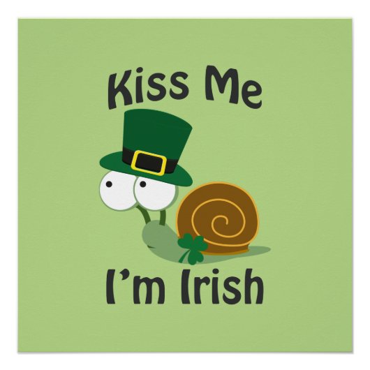 キスマイアイリッシュカタツムリ ポスター (正面)