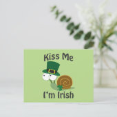 キスマイアイリッシュカタツムリ ポストカード (スタンド正面)