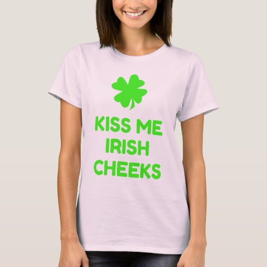 キスマイアイリッシュチーク Tシャツ (正面)