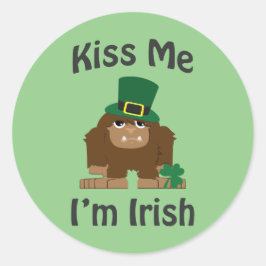 キスマイアイリッシュビッグフット ラウンドシール