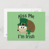 キスマイアイリッシュヘッジホッグ ポストカード (正面/裏面)