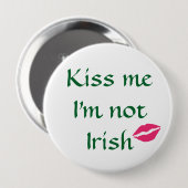 キスマイアイリッシュボタンではない 缶バッジ (正面&裏面)
