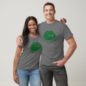 キスマイアイリッシュリップLeprechaun St Patrick Day S Tシャツ (ユニセックス)