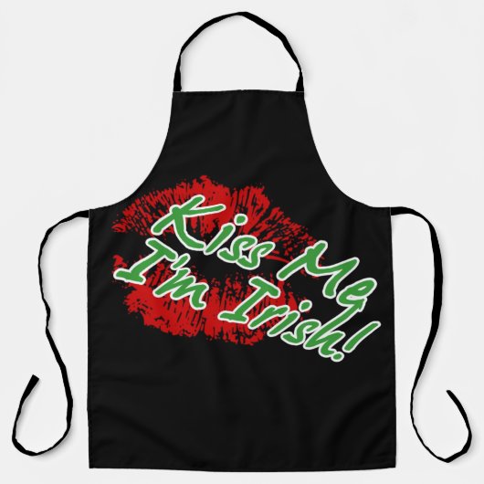 キスマイアイリッシュ – セントパトリックのデイエプロン エプロン (正面)