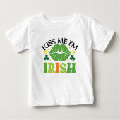 キスマイアイリッシュ ベビーTシャツ (正面)