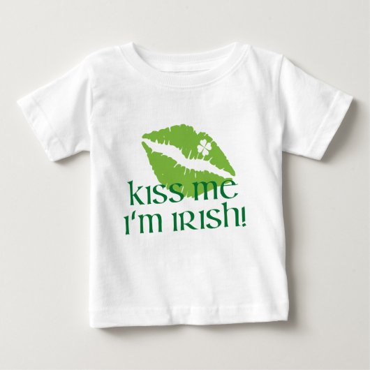 キスマイアイリッシュ ベビーTシャツ (正面)