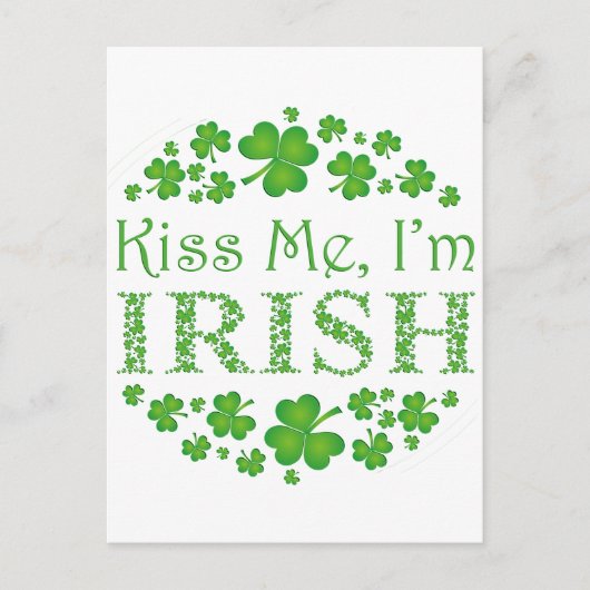 キスマイアイリッシュ ポストカード (正面)