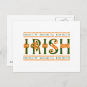 キスマイアイリッシュ ポストカード (正面/裏面)