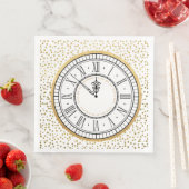 キスマイアットミッドナイトニューイヤークロック紙プレート (インサイチュ)