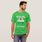 キスマイウェルシュおもしろいセントパトリックの日 Tシャツ (正面フル)