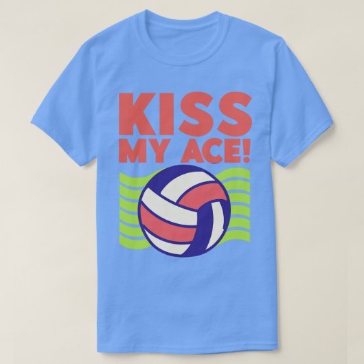 キスマイエースバレーボール恋人1 Tシャツ (デザイン正面)