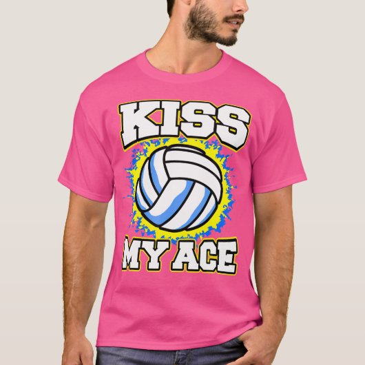 キスマイエースバレーボール Tシャツ (正面)