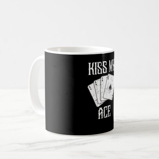 キスマイエース コーヒーマグカップ (正面左)