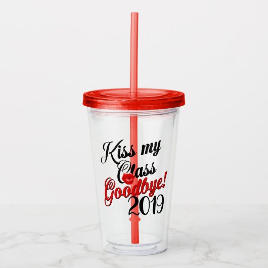 キスマイクラスサヨーン2019 アクリルタンブラー (正面)