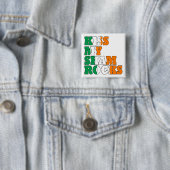 キスマイシャムロックSt patricks 缶バッジ (インサイチュ)