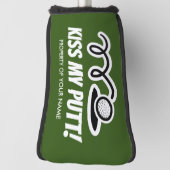 キスマイパットおもしろいカスタムゴルフパターカバーギフト ゴルフヘッドカバー (回転90)