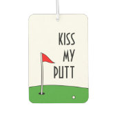 キスマイパットゴルフおもしろい引用文車の空気清浄機 カーエアーフレッシュナー (正面)