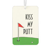 キスマイパットゴルフおもしろい引用文車の空気清浄機 カーエアーフレッシュナー (裏面)