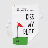 キスマイパットゴルフタオルおもしろいカスタムゴルフギフト ゴルフタオル (インサイチュ)