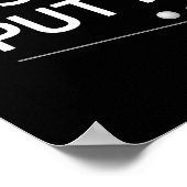 キスマイパット,ゴルフ,おもしろいジョーク,皮肉 ポスター (角)
